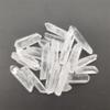 WGPHD Meditation Home Natural Clear White Crystal Quartz Obelisk Magic Wand Point Specimen Healing (Size : 50g-60g) view 2