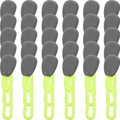 BESPORTBLE 30pcs Metal Zipper Pulls Replacement for Luggage Backpacks Suitcases Decorative Zipper Stops Ends
