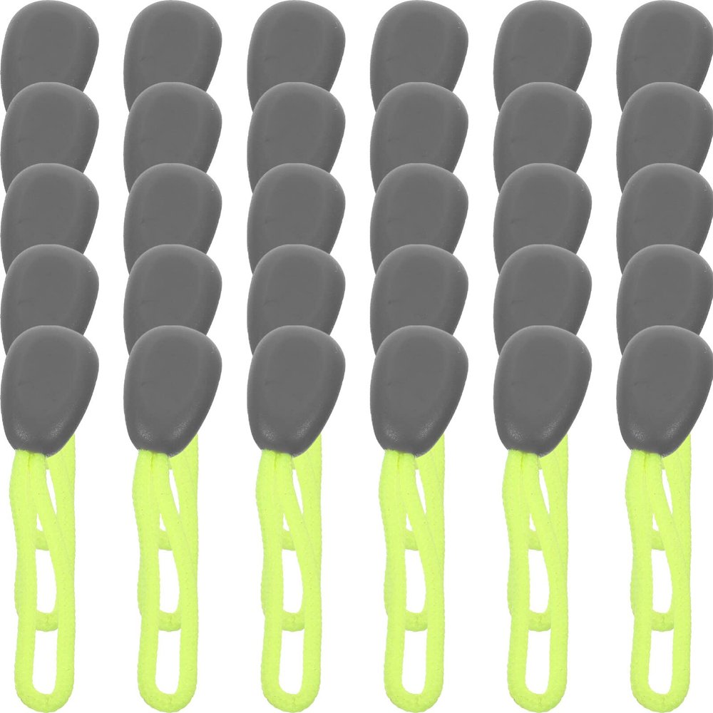 BESPORTBLE 30pcs Metal Zipper Pulls Replacement for Luggage Backpacks Suitcases Decorative Zipper Stops Ends