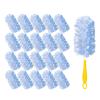 360 Heavy Duty Duster Refills for Swiffer,20 Count Duster Refills with 1 Handle,Dusting Furniture, Blinds, Ceiling Fans, Walls, Feather & Microfiber, Unscented,Disposable view 1