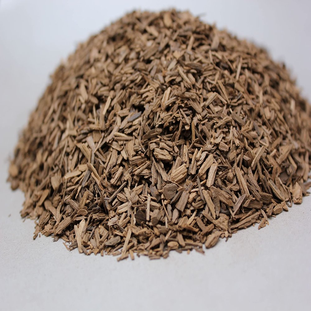 Oak Chips Inc. French Oak Chips Small Grade (Screened) for Brewing - Medium Toast - 5 lbs - Perfect for Aging Wines, Spirits, Beer, and More!