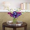DELIVERY by Thu, 01/25 Guaranteed IF Order Placed by 01/24 Before 2PM EST.KaBloom PRIME OVERNIGHT DELIVERY - "National" Collection Midnight in the Tropics Bouquet of Blue and Purple Orchids view 4