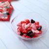 Needzo Cherry Lovers Jelly Beans, Heart Shaped Chewy Candies, Individual Packs for Party Favors and Movie Theater Snacks, 4 Ounces, (Set of 3) view 3