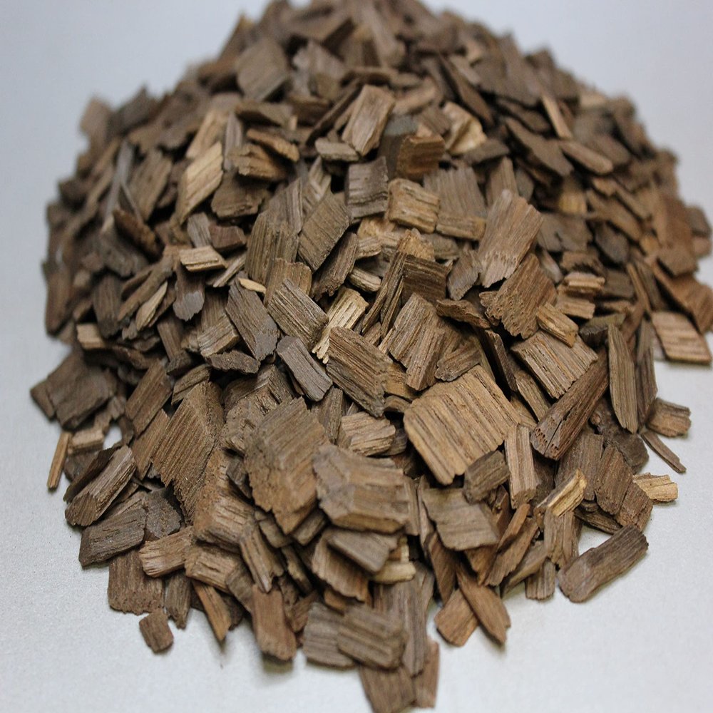 Oak Chips Inc. American Oak Chips Large Grade (Screened) for Brewing - Medium Plus Toast - 40 lbs - Perfect for Aging Wines, Spirits, Beer, and More!