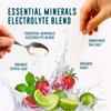 FlavCity Strawberry Limeade Electrolytes Powder Packets - 28 Hydration Packets - No Added Sugar - Hydration Powder with Real Fruit & Unrefined Sea Salt - Keto & Gluten-Free (28 Stick Packs) view 3