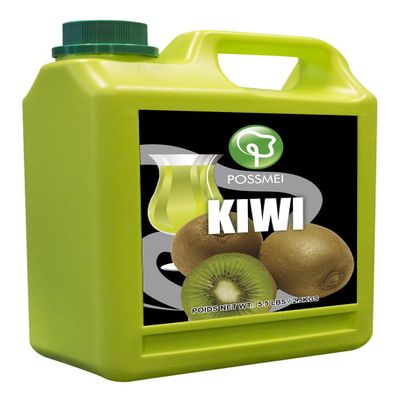 Possmei KiwI Flavored Syrup, 5.5 Pound Plastic Jar 1 PacK