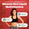 Mineral-Rich Liquid Multivitamins for Promoting Wellness, Nutrient-Dense Alternative to Plain Vitamins for Men and Women, Daily Nutritional Support for The Immune System and Bone Health view 3