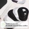 120 Pcs Adhesive Eye Patches, Eye Patches for Adults Pad Disposable Eyepatch Latex Free Adhesive Bandages for Adult(3 x 2 Inch,Black) view 3