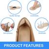 3 Pairs Heel Protectors Heel Grips for Women Heel Cushion Pads view 2