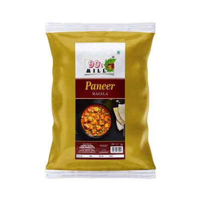 90's MILL Paneer Makhani Masala Easy & Tasty Paneer Makhani Sabzi/Sabji Masala|Handcrafted Paneer Masala/Spice Up Your Panir Sabzi with Delicious Paneer Masala|Delicious Masala-980Gx1Pk