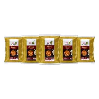 90's MILL Paneer Makhani Masala Easy & Tasty Paneer Makhani Sabzi/Sabji Masala|Handcrafted Paneer Masala/Spice Up Your Panir Sabzi with Delicious Paneer Masala|Delicious Masala-190Gx5Pk