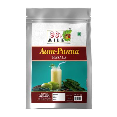 90's MILL Marwadi Green Mango/Kairi Panha/Aam Panna Masala Natural Fresh/Aam Panna Masala/Aam Jhora Masala/Rajasthani Summer Drink|Unripe (Green) Mango Drink Sherbet Masala-150Gx1Pk