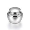 MYPOWER (45mm*43mm Free Engraving Blank Stainless Steel Memorial Locket Jewelry Human/Pet Funeral Casket Urn for Cremation Ashes,4 view 1