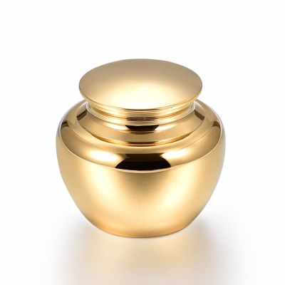 MYPOWER (45mm*43mm Free Engraving Blank Stainless Steel Memorial Locket Jewelry Human/Pet Funeral Casket Urn for Cremation Ashes,1