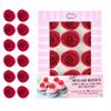 Confect Edible Flower | Edible Flower for cake decorations | Edible Flower Cupcake Toppers | Cupcakes & Doughnut Edible Toppers | Edible Neon Pink Flower- Vegan, Gluten-Free, Soy-Free, Dairy-Free, Palm Oil-Free -Pack of 12 view 1
