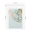 Egofine Self Sealing Cellophane Bags 100 PCS Clear Resealable Sleeves Bags for 8.5x11 Photo Mats (Bag Size:8.67x11.02 inches for 8.5x11 Mats) view 2