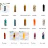 DECORN Healing Crystals Wands 3.2in Natural Hexagonal Single Pointed Tower Pocket Crystal Polished Tumbled Stones Reiki Energy Balancing Meditation Therapy Gift,Blue Violet Fluorite view 4