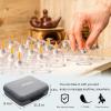 24 Cupping Set Massage Therapy Cups, Cupping kit for Massage Therapy, Professional Cupping Therapy Set with Hand Pumps, Suction Hijama Cups with Portable Case, for Cellulite Reduction, Pain Relief view 4