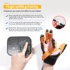 CatXQ 2023 Smart Rehabilitation Robot Gloves|Ergonomic 3 Training Modes and 9 Intensity Gears Robot Training Recovery Gloves for Stroke Hemiplegia Hand Dysfunction Patient (Right,L) view 4