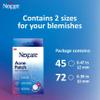Nexcare Thin and Transparent Acne Patch, Skin Cover Absorbs Pus and Oil from Clogged Pores, Made with hydrocolloid, tab Allows for Easy Removal from Liner - 117 Pimple Patches view 4