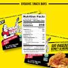 Dave's Killer Bread Oat-Rageous Honey Almond Organic Snack Bars, 4 Individually Wrapped Snack Bars (Pack of 1) view 2