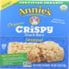 Annie's Homegrown Organic Original Crispy Bars, Gelatin Free, 3.9 Ounces (Pack Of 8) view 1