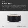 Aroma360 My Way 6-Wick Candle - 50oz (Black) view 3