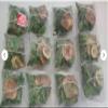 12 Organic 5 gram Fig Tea Bags with dried leaves and sliced fruit in a Resealable Bag view 2