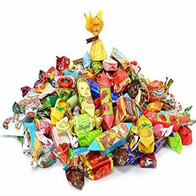 Secrets of Siberia Back To USSR Chocolate, Caramel, Jelly, Fudge, & Taffy Candy Mix - Assortment Of Popular Russian & Ukrainian Candy (3 POUND)