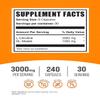 BulkSupplements.com L-Citrulline Malate Capsules - as L-Citrulline Malate 2:1, Nitric Oxide Supplement - Gluten Free, 8 Capsules per Serving (3000mg), 240 Count (Pack of 1) view 2