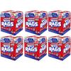 TOOLBOX Professional White Rags Shop Towels Center Pull Box for Painters, Automotive, Contruction, Office and Home - Made in USA (6 Boxes - 1200 Towels) view 1