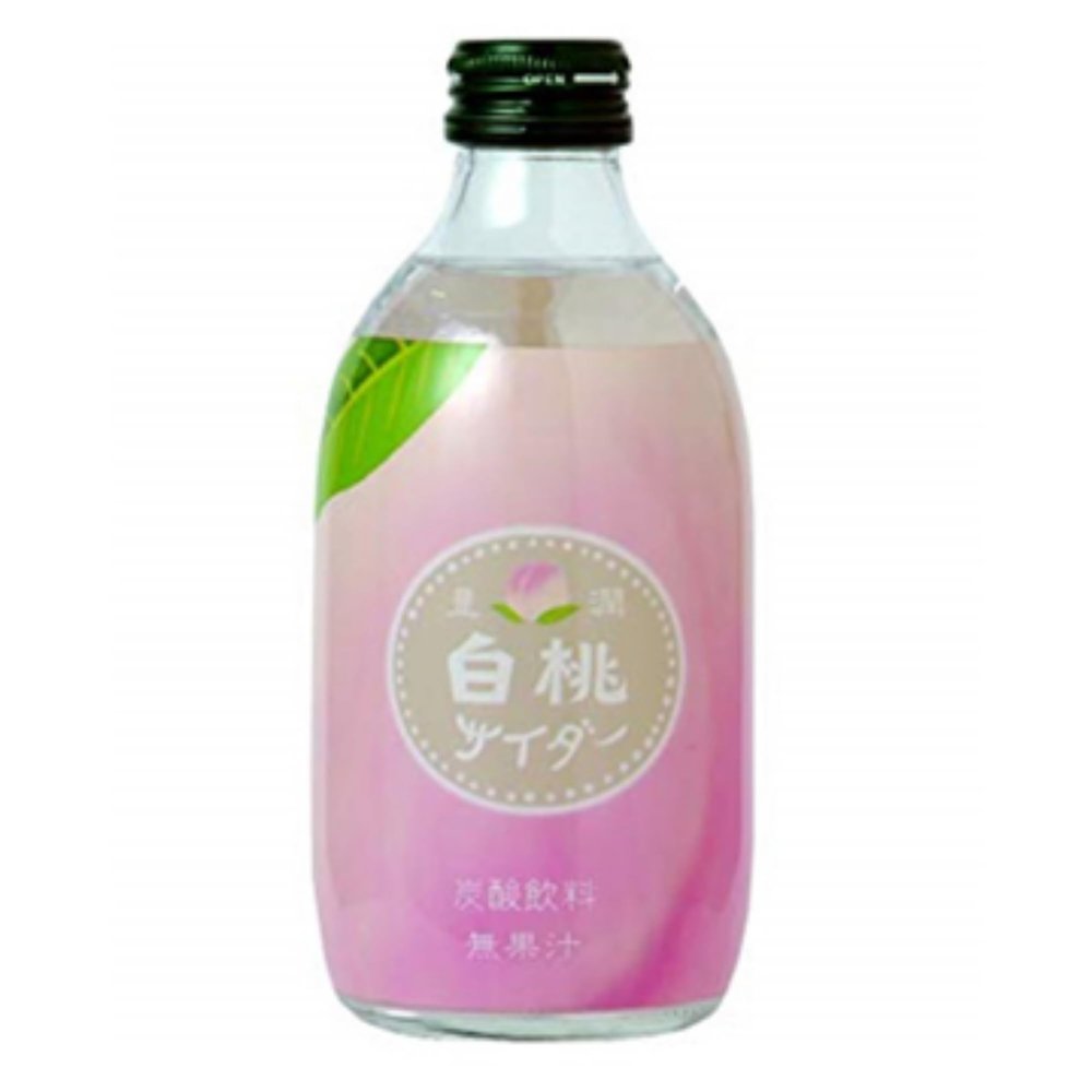 Tomomasu White Peach Cider 10.14 fz (Pack f 24)