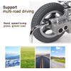 12 Inch Electric Wheelchair Replacement Rear Wheel Parts, PU Solid Tires, 12 1/22 1/4, Wheels Assembly, Grey, 1 Pair view 2