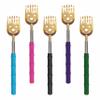 CERRXIAN 5 Pack Telescoping Back Scratcher, Portable Extendable Back Scratcher, Telescoping Metal Back Scratchers/Hand Massager with Soft Rubber Handles for Adults, Kids,Dogs view 1
