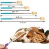 CERRXIAN 5 Pack Telescoping Back Scratcher, Portable Extendable Back Scratcher, Telescoping Metal Back Scratchers/Hand Massager with Soft Rubber Handles for Adults, Kids,Dogs view 3