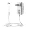 BXIZXD Replacement for Waterpik Charger, 2 Prong Adapter Compatible with WP360 WP360W WP462 WP462W WP450 WP450W Waterpik Water Flosser Charger Cord - 6.6ft (White) view 1