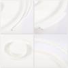 Healifty Commode Chair Commode Metal Bed pan Portable Chamber Stainless Steel Chamber Pot Urine Bucket with lid Women Potty urinals Pee Pot Urinal Pot White with Cover pp Elder Toiletries view 3