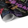 Personalized Logo Wrapping Paper, Happy Birthday with Name Gift Wrap Paper Custom Funny Name Wrapping Paper Roll for Boys Girls Baby Shower Anniversary Birthday Christmas Gift 58x23 5 Rolls view 3