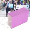 10PCS Kraft Paper Bag,5.9 x 3.1 x 8.3in Shopping Bag, Portable Gift Bag with Handle, Durable and Practical Paper Bags for Merchandise Birthday Craft Party Wedding Shopping Baby Shower(Purple) view 2