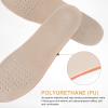 1 Pair Heel Lifting Shoe Insets Shoes Heel Inserts Lift Heightening Insoles Invisible Height Increase Insoles pad Cushion Inserts Lift Leather s view 3