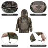 Tongcamo Mosquito Net Suit Camo Hunting Mesh Suit Bug Net Clothing with Hood for Outdoor Protection No-See-Ums Garden Camping view 3