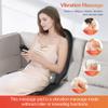CILI Massage Chair Pad,Back Massager with Heat,Massage Seat Cushion with 10 Vibration Motors,30-60-90 Minutes Heating Options,Chair Massager for Office Chair, Home Office Use view 2