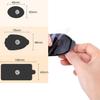 Belifu TENS Unit Electrode Pads Reusable Self-Adhesive Replacement Massage Pads Latex Free, Standard Connection Snap on 3.5mm Cable for Tens EMS Massager view 2