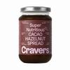 Cravers Cacao Hazelnut Spread - No Sugar Added, Vegan, Palm Oil Free & Non-GMO, Creamy Chocolate Spread | 12 oz Jar | High Protein, Kosher, Gluten Free view 3