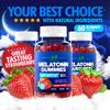 Melatonin 30mg Gummies for Adults (60 Servings) - Maximum Strength Sleep Support with 30mg of Melatonin Per Gummy - Gluten-Free, Sugar-Free, Non-GMO, 100% Vegetarian, Strawberry Flavor - 60 Gummies view 4