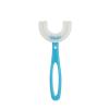 OKLUCK Children's U-Shaped Toothbrush Manual Infants Baby 2-3-6-12 Years Old Over U-Shaped in The Mouth Soft Hair Brushing, Mousse Toothpaste view 1