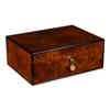 Daniel Marshall 30125 Signature Series 125-Cigar Humidor w Tray - Precious Burl Wood view 1