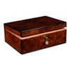 Daniel Marshall 30125 Signature Series 125-Cigar Humidor w Tray - Precious Burl Wood view 2