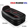 Cold Plunge USA Tub - Ice Bath - Recovery Tub - Cold Therapy - Training Tub (Black) view 2