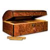 Daniel Marshall 10085 Limited Edition Treasure Chest 150-Cigar Humidor - Precious Burl Wood view 1